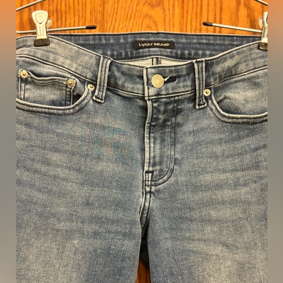 Lucky Brand Mid Rise Straight Sweet Size 8/29 - Picture 2 of 6